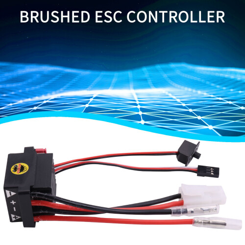 Rc ESC 320A 6-12V Brushed ESC Speed Controller with 2A BEC for RC Boat U6L5 1