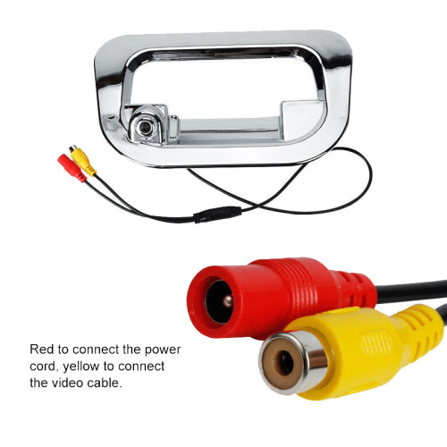 For  Hilux 2005-2014 Rear Tailgate Handle Camera Rearview Camera Backup Camera Reverse Parking Camera 2