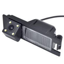 4 LED Dynamische Trajektorie HD RüCkfahrkamera Heck Ansicht Backup RüCkwäRts Einparken RüCkfahrkamera für Astra H J Corsa Meriva Zafira Insignia