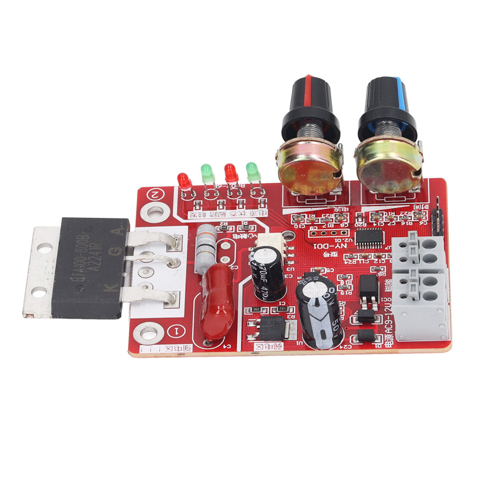 100A Digital Spot Welder Control Board For Diy Resistance Welding, Red 5061388897366