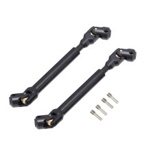 2 Piezas 112-163Mm Eje de TransmisióN CVD Junta Universal para SCX10 Axial SCX10 II TRX4 1/10 Piezas de Mejora de Coche Trepador de Control
