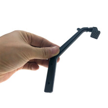 1/10 RC Crawler Black Nylon Safari Snorkel for Axial SCX10 II 90046 40047 Cherokee Body Car Shell