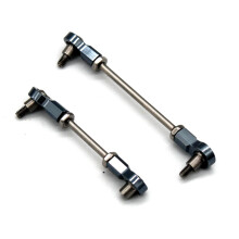 Lenkung Aus Metall Verbindungs Stange Servo Stangen Satz für  284131 K969 K979 K989 K999 P929 P939 1/28 RC Auto Upgrade Teile,3