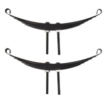 2 Juegos de Muelles de Hoja de Acero para 1/14 RC Tractor Remolque CamióN Modelo Coche Mejora Piezas Accesorios de Repuesto, E