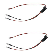 2 Stck LED-Licht für HBX HAIBOXING 901 901A 903 903A 1/12 RC Car Upgrades Teile Ersatzteile ZubehöR