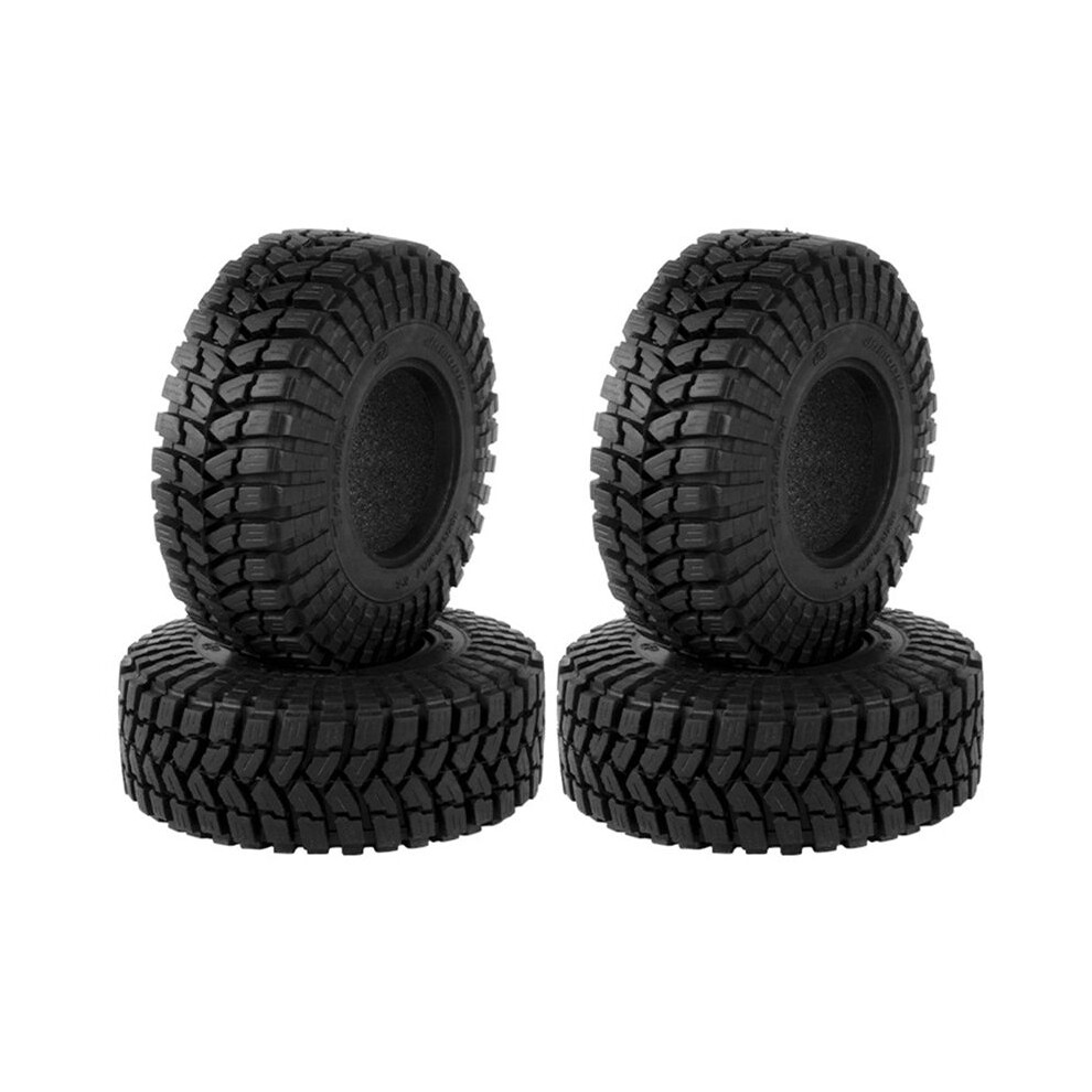 4Pcs 110Mm 1.9 Rubber Tire Wheel Tyre For 1/10 Rc Crawler Car Trx4 Rc4wd D90 Axial Scx10 Ii Iii Redcat Mst A 6033393052794