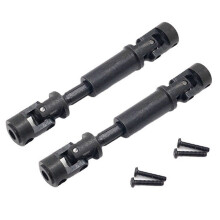 2 Szt. Metalowy Stalowy Wał NapęDowy CVD dla 1/18 FMS EAZYRC RocHobby Katana RC Car Upgrade Parts, 1