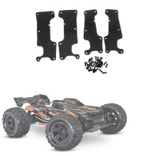 Cobertura Do BraçO de SuspensãO de Fibra de Carbono 9633 9634 para 1/8 Trenó 95076-4 RC Carro Upgrades PeçAs AcessóRios