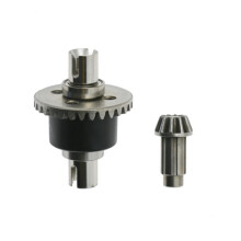 Metalen Differentieel voor SCY 16101 16102 16103 16201 Pro 1/16 Borstelloze RC Auto Upgrades Onderdelen Accessoires