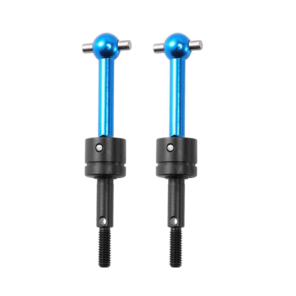 2Pcs Metal Universal Drive Shaft Driveshaft Cvd 53792 For Tt-01 Tt01 Tt-02 Tt02 Ta04 1/10 Rc Car Upgrades Parts 6132397600724