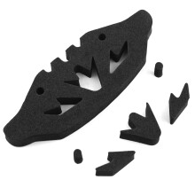 Paraurti Anteriore Spugna Schiuma per 3Racing Sakura D4 D5 1/10 RC Parti di Aggiornamento per Auto Accessori di Ricambio