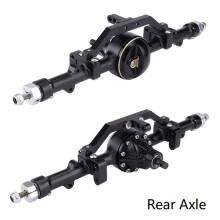 New CNC Metal D90 Front and Rear Axle for 1/10 RC Crawler RC4WD D90 D110 Gelande II TF2 Yota II Axle Upgrades Parts