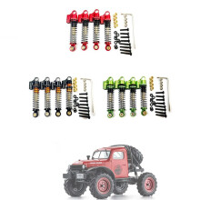 Voor FMS FCX24 Metalen 43Mm Schokdempers Geen Oliedruk 1/24 RC Crawler Auto-Upgrades Onderdelen Accessoires, Rood