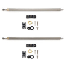 2X Steel Tube Pipe Assembly 3mm Ship Shaft for Feilun FT012 2.4G Brushless RC Boat Spare Parts