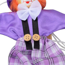 8 Packungen Clown Marionette Spielzeug Kreative Ziehschnur Puppe Kind Spielzeug für Eltern Kind Interaktives Spielzeug Kinder Bestes Geschenk