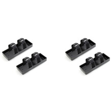 4 Set RC Kunststoff Batterie Fach Batterie Kasten Halterung für 1/8 1/10 Axial SCX10 TRX4 D90 RC Crawler Auto Teile