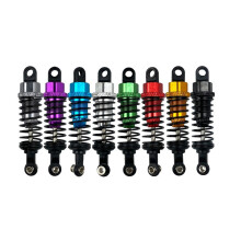 4 StüCk Metall-StoßDäMpfer-DäMpfer für A959 A959-B A949 A969 A979 K929 1/18 RC Car Upgrades Teile, Blau