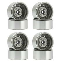 8 STUKS Rally 1.9 Metalen Beadlock Wielnaaf Velg voor 1/10 RC Crawler Axiale SCX10 90046 AXI03007 TRX4 RC4WD D90,2