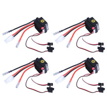 4X Rc ESC 320A 6-12V Gebürsteter ESC Drehzahl Regler mit 2A BEC Für RC Boot U6L5