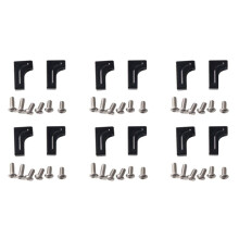 12PCS Metal Servo Mount for Axial SCX10 CC01 D90 1/10 RC Crawler Car