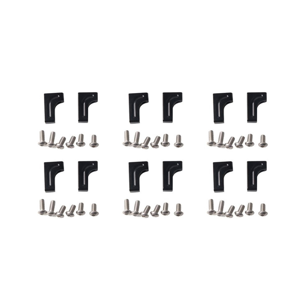 12Pcs Metal Servo Mount For Axial Scx10 Cc01 D90 1/10 Rc Crawler Car 6033343274061