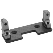 10X Aluminium Servo Halter + Carbon Halter für 1:10 AXIAL SCX10 Rc Auto Achse