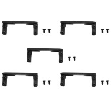 5X Aluminum Servo Mount + Carbon Holder for 1:10 AXIAL SCX10 Rc Car Axle