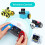 2X Micro:Bit V1.5 Płytka Rozwojowa Micro:Bit Inteligentny Zestaw Samochodowy/Qtruck/Python Edukacja Programowalny Robot BBC Microbit dla 1