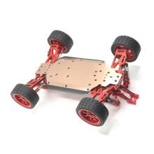 voor 144001 144002 144010 1/14 RC auto metalen upgrade onderdelen kit aandrijfas swingarm modificatie accessoires, Kleur 2