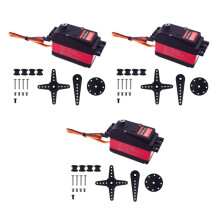 3x DS5160 SSG 60Kg 8.4V High Voltage Waterproof Digital Servo for 1:5 RC Car SAVOX-0236 LOSI XL 5T Robot Arm 180 Servo