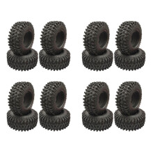 16PCS 1.9 Inch Rubber Tyre 1.9 Wheel Tires 108X40MM for 1/10 RC Crawler TRX4 Axial SCX10 90046 AXI03007