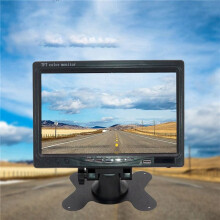 3X TV Monitor HD de 7 Pulgadas 800X480 Pantallas LCD Portátiles para Automóvil En DVD / CMMB Dos Entradas para Camiones Automóviles Pasajeros