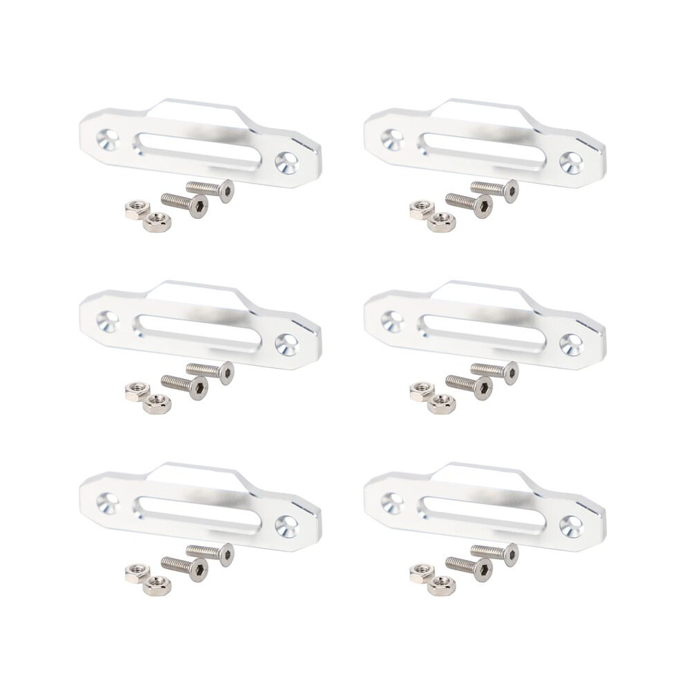 6X Alloy Metal Hawse Fairlead Winch Control Mount For Rc 4Wd D90 1/10 Rc Crawler 4713315864071