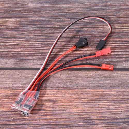 8X 20A Bustophedon ESC Brushed Speed Controller for RC Car Truck Boat 2