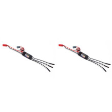 2X ESC Motorsnelheidsregelaar Borstelloze ESC voor RC-Vliegtuig met UBEC 10A