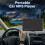 2X Portable Wireless Carplay Dash Mount, 7 Polegadas Touch Screen Car Stereo , FM Car Radio, Câmera Traseira, USB 5