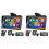 2X Portátil Dash Mount Carplay Display 7Polegadas Touch Screen, GPS Navigatin,  Car Stereo Radio, Backup Camera, FM Radio 1