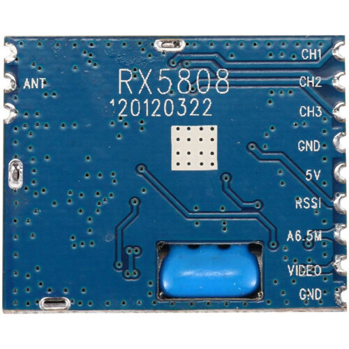 2Pcs FPV 5.8G Wireless  Audio Video Receiver Module RX5808 for FPV System RC Helicopter 2