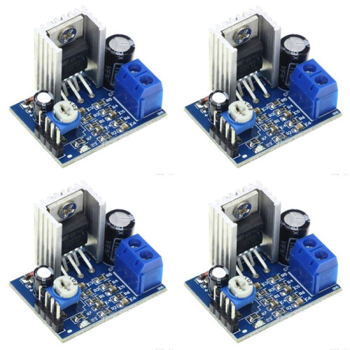 4X TDA2030A DIY-Eindversterkermodule Audio-Eindversterkerkaart Versterkermodule