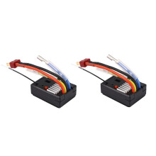 2X para 144001 1/14 RC Coche Repuestos Receptor Recibiendo Placa de Circuito ESC 144001-1311 Accesorios para Coche