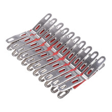 Stainless Steel Clothespins Heavy Duty Rustproof Grip for Laundry Outdoor Kitchen Use