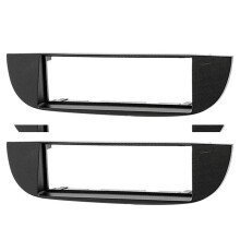 2X One Din Bil Dvd/Cd Radio Stereo Fascia Panel Frame Adapter Dash Kit för (500) 2007-2015 Cd Trim Installation Frame Kit
