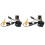 2X for  CD30 Mp3 CDC40 CD70 DVD90 HeadUnit Install Full Harness Plug Microphone Handsfree  5.0 AUX Adapter 1