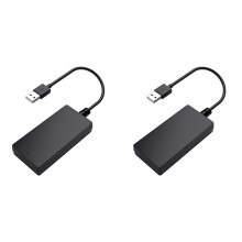 2X Collegamento Carbit Plug And  A Wireless CarPlay Android AUTO Box Navigazione per Auto Interconnessione di Macchine per Auto Intelligenti