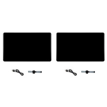 2X Moniteur D'Appuie-Tête de Voiture Multifonction de 9 Pouces pour Siège Arrière, Lecteur Vidéo à Écran Tactile IPS avec Carplay Android Auto