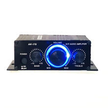 2X Strömförstärkare Fm Radio Förstärkare 400W Hifi Hifi Audio Effektförstärkare Ljudförstärkare Ak170 Audio Amplifier