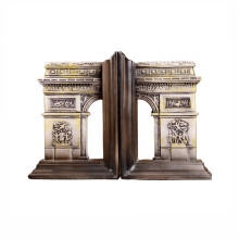 Decorative Resin Bookends for Shelves Heavy Duty Bookends for Large Books Elegant Home Office Use