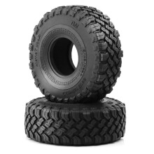 4PCS 1.9inch Rubber Tires for 1/10 RC Crawler Car SCX10 90046 D90 TRX4 TRX6