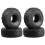 4 Peças Pneus de Borracha de 1,9 Polegadas para Carro Rastreador 1/10 RC SCX10 90046 D90 TRX4 TRX6 6