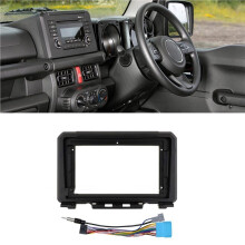 4pz 9 Pollici Auto Fascia Pannello Radio per Jimny JB64 2018-2020 Stereo Cornice Piastra Adattatore di Montaggio Dash Bezel Kit